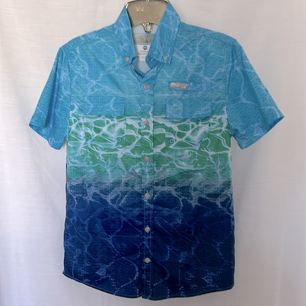 Ocean Coast fishing shirt Boys M